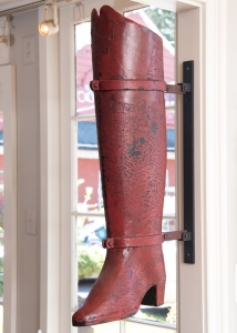 Painted Boot Sign