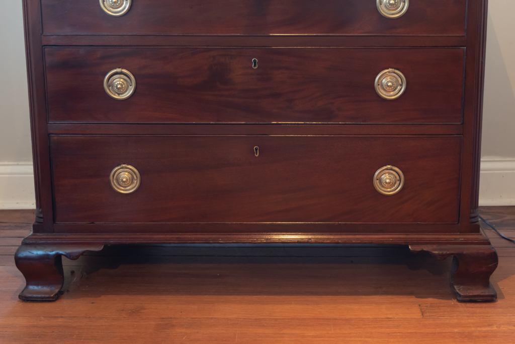 Chippendale Mahogany Chest Of Drawers - lower
