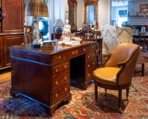 George III, Mahogany Partners Desk